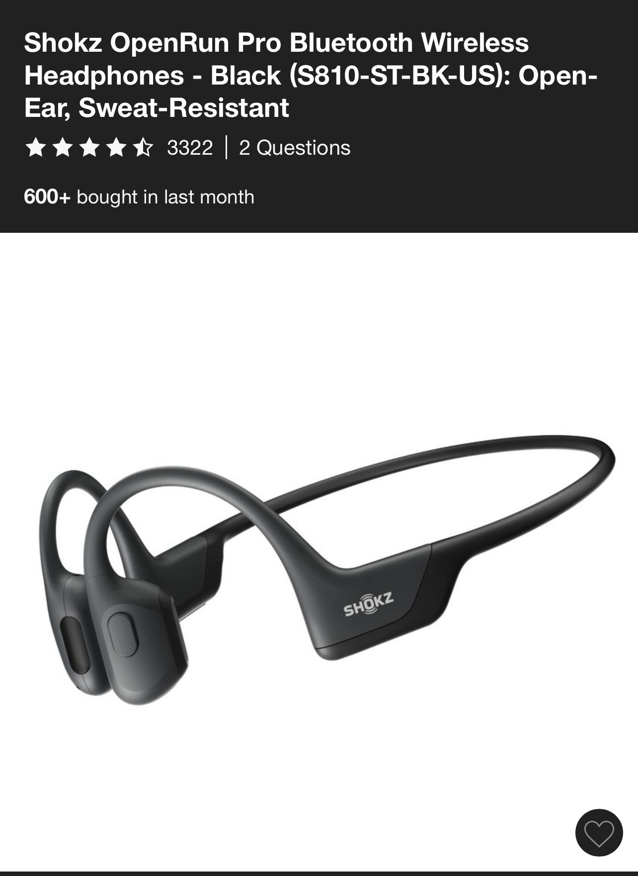 Shokz Headphones 