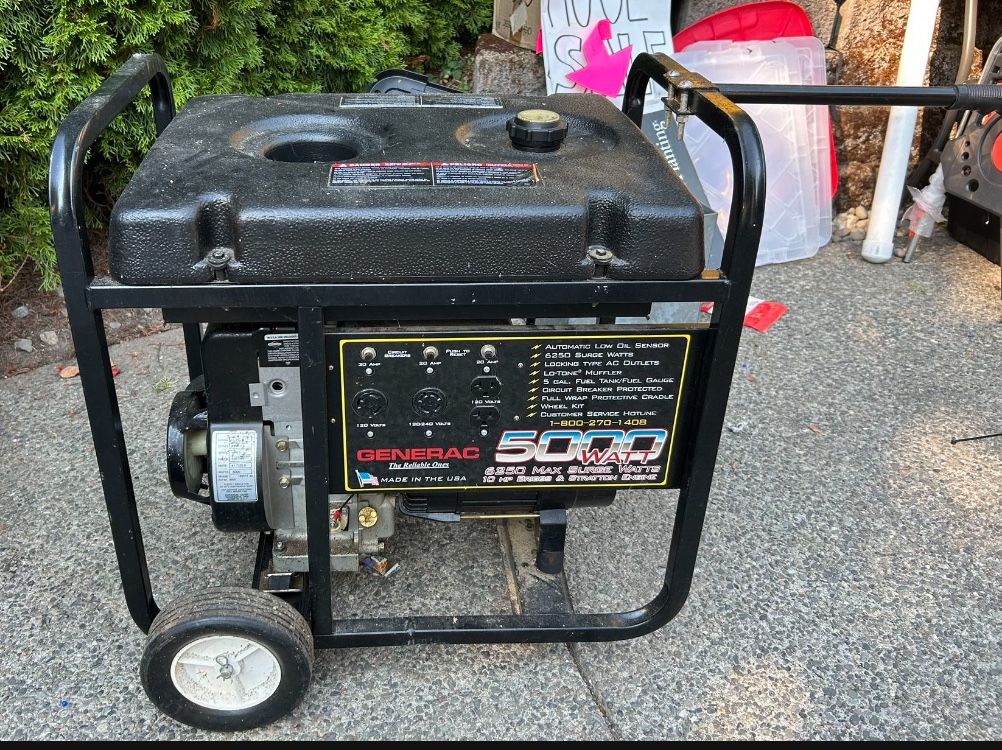 5000 Watt generic Generator 