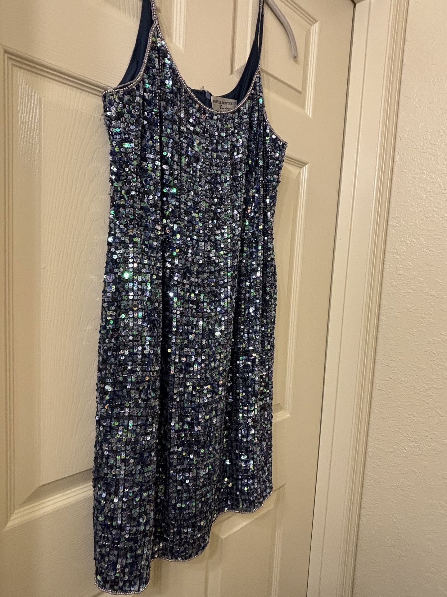 Black Sequins dress