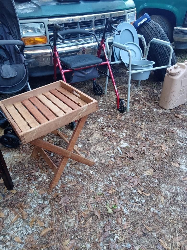 Little Wood Table, New Gray Item