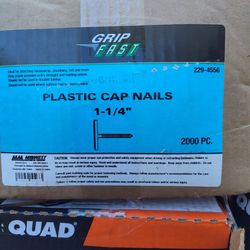 1 1/4" Plastic Cap Nails