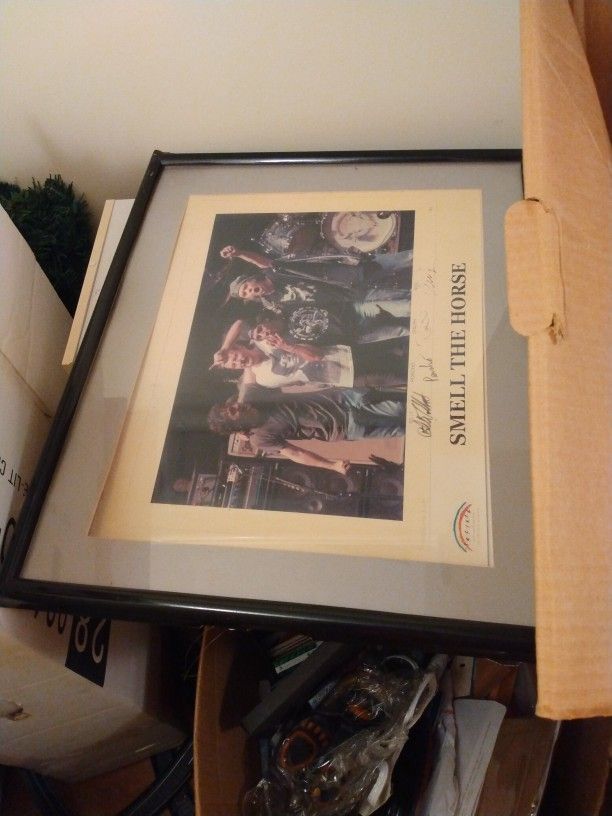4 Autographs Neil Young Crazy Horse