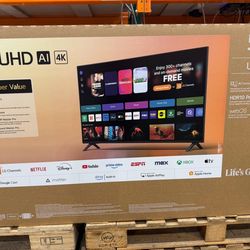 50" Screen Led Smart 4k Ultra HDTV By LG $199.  55" LG $239.   2025 model