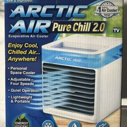 New In Box Arctic Air Evaporative Air Cooler. Must Pickup