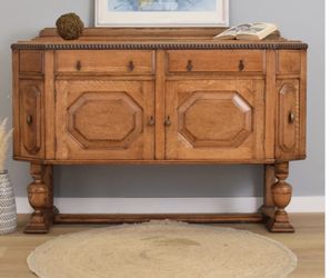 Vintage Solid oak Buffet / Sideboard