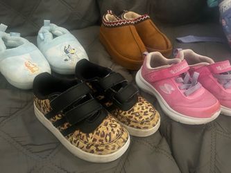 Toddler Shoes Bundle – 4 Pairs | sketchers adidas bluey