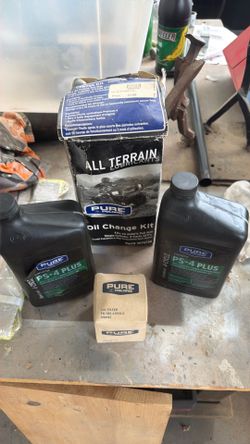 Genuine Polaris oil change kit