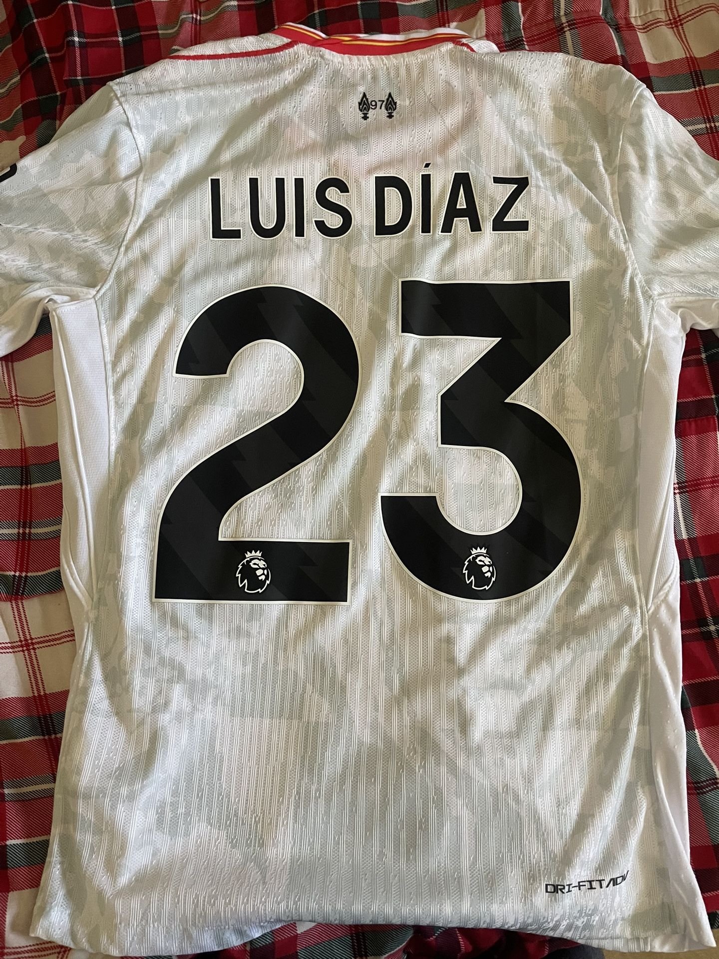 Liverpool Luis Diaz Away jersey 24/25