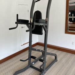 Hoist Fitness Heavy Duty Pull Up Dip Leg Raise Push-up Station