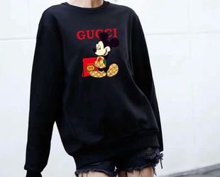 Mickey Mouse Gray Crewneck Sweatshirt