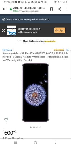 Samsung Galaxy S9+