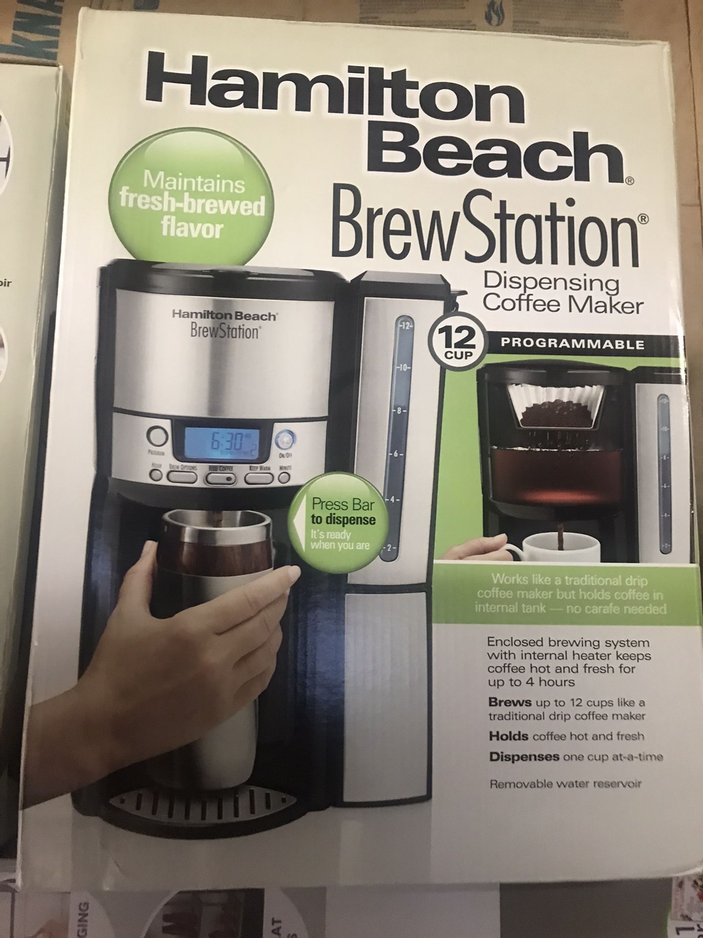 Hamilton Beach programmable coffee maker