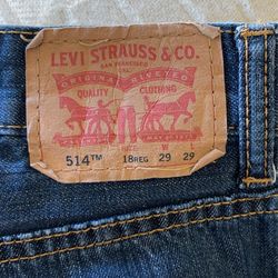 Levi’s 514 18reg or W29 L29. Used In Good Shape. $15.
