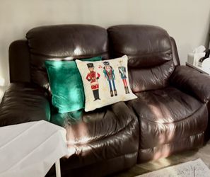 Leather Sofa and loveseat