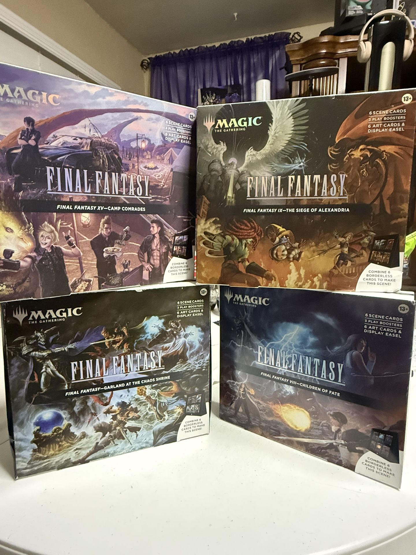 Magic: The Gathering - Final Fantasy Box Bundle - All 4 Scene 