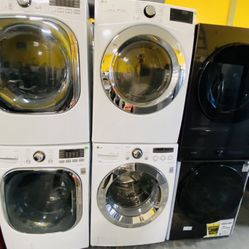 Lavadora Y Secadora Lg De Gas 11$ Enganche