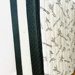 $30 or BEST OFFER - URGENT MOVE ‼️ Bamboo Bed Frame & Box Spring – 24-HOUR MUST GO SALE! 🚨