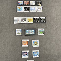 Nintendo DS/3DS/GBA Games