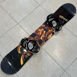 151 cm Lib Tech Snowboard with Ride Bindings 