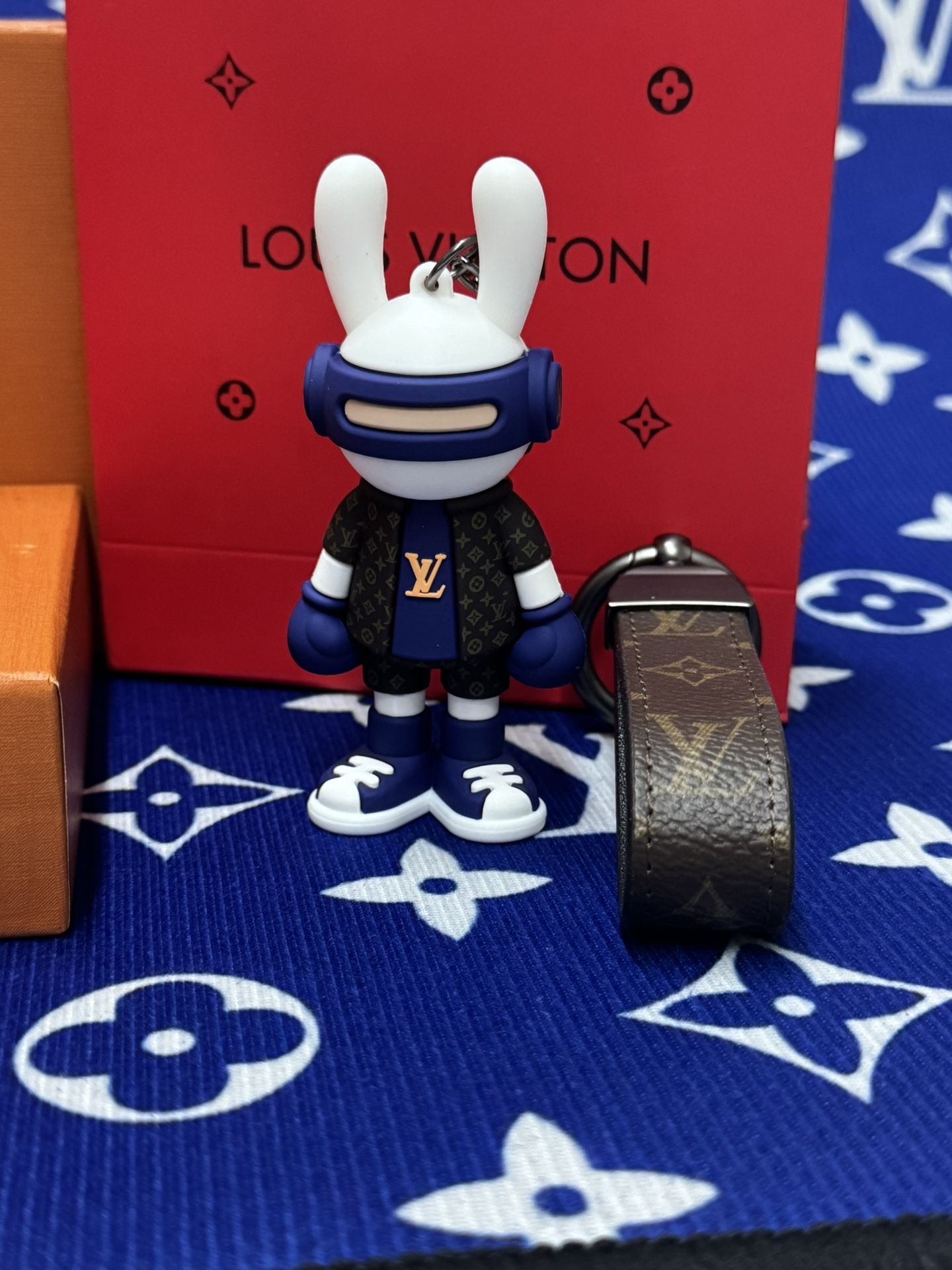 Louis Vuitton Bunny & Leather Strap Combo Set - New in Box Luxury Gift