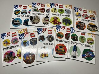 Set of Lego books 