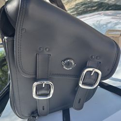 Viking Swingarm Bag for Harley Softail