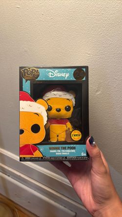 Funko Winnie the Pooh Holiday Glow Enamel Pop! Pin