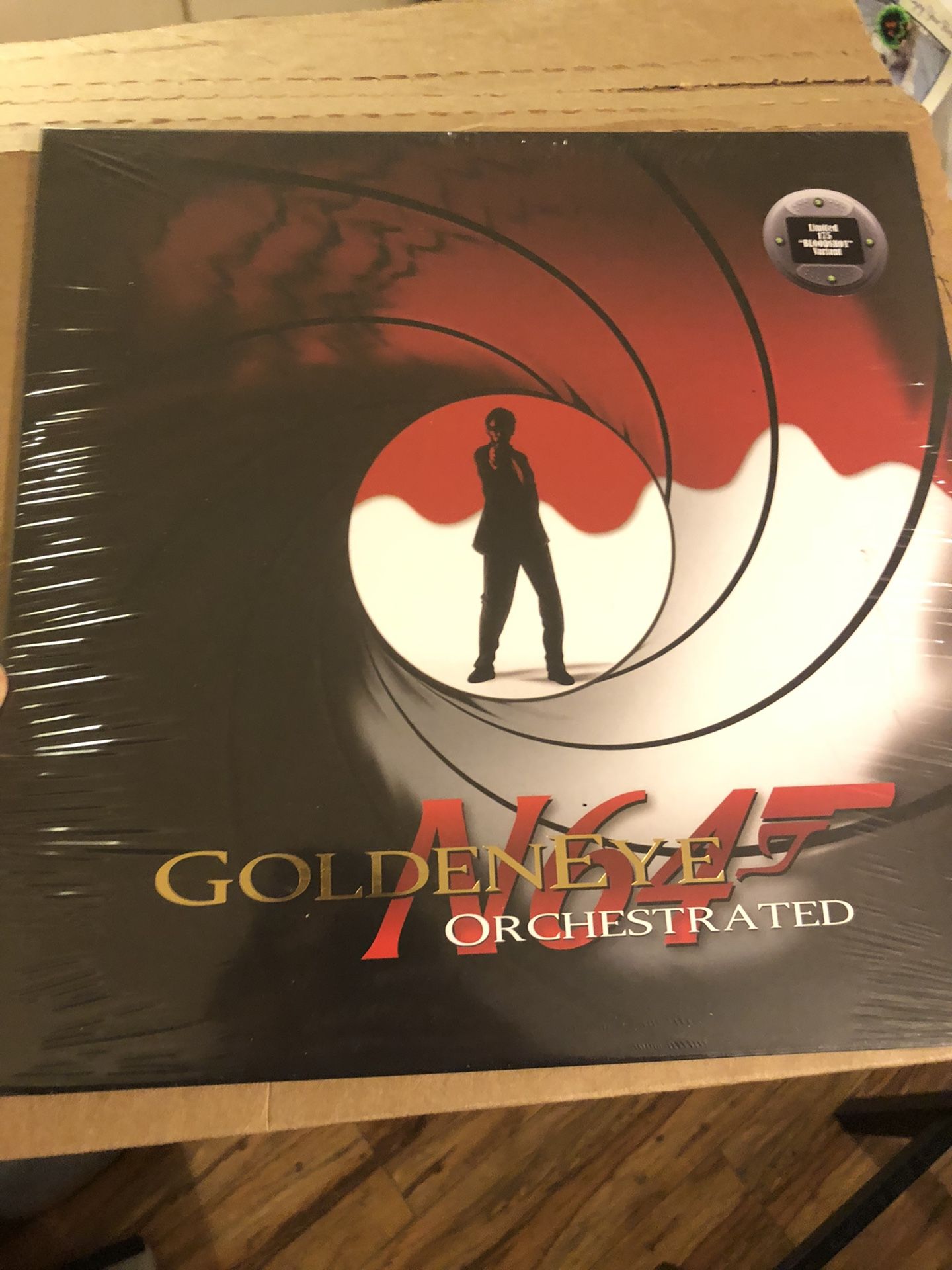 Goldeneye N64 Orchestrated Vinyl Record Lp Vgm Video Game Soundtrack