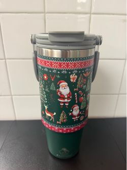 Christmas style water bottle