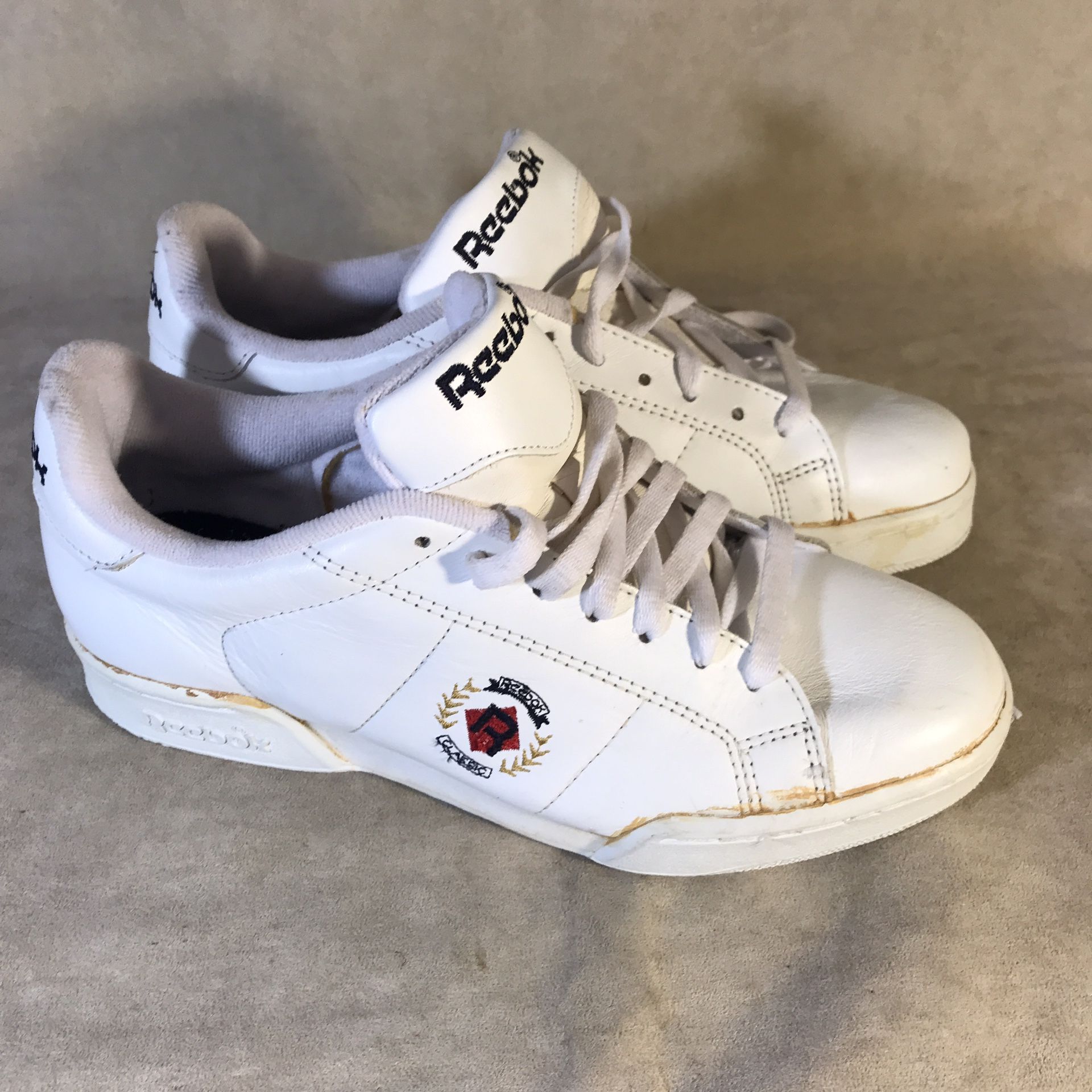 Vintage Reebok Classic Tennis Shoes Sneakers Men’s Size 8 1/2