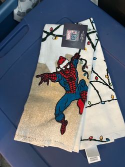New Marvel Spider-Man Christmas Kitchen Towels