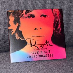 SIGNED Thurston Moore Case Rock N Roll Consciousness Sonic Youth - NO CD