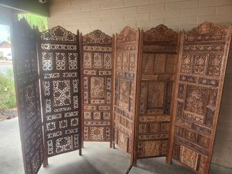 Room divider changing screen