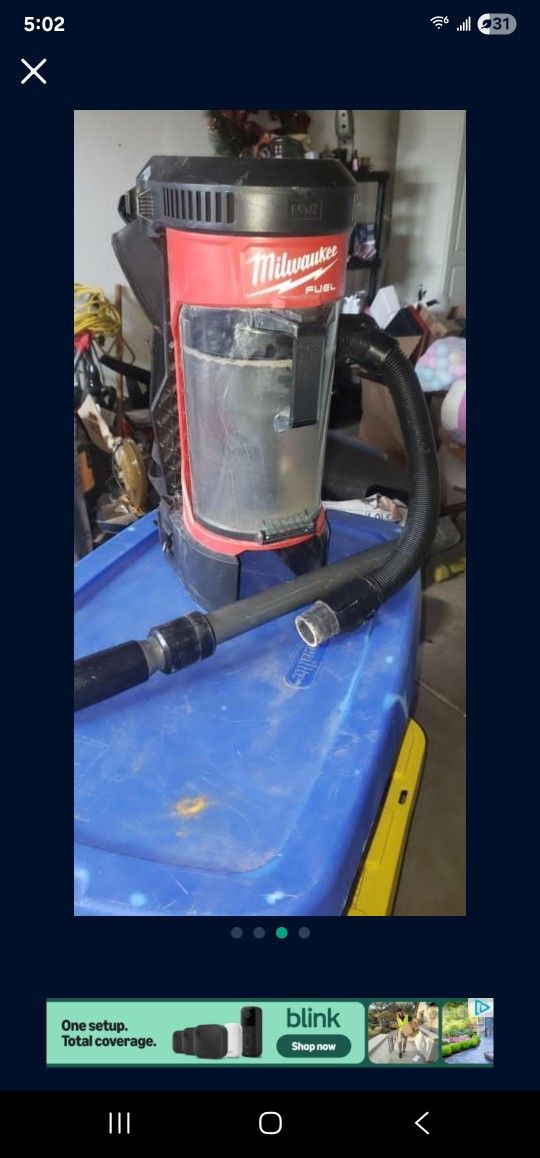 Milwaukee Vacuum 