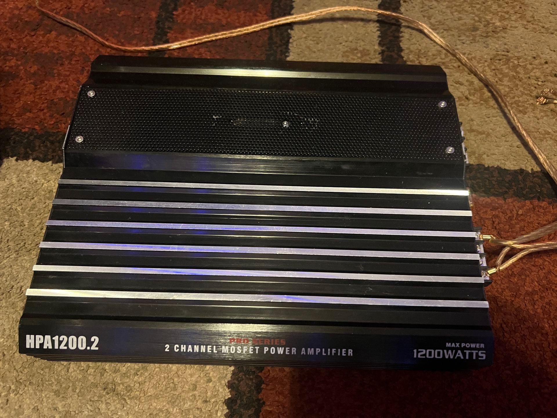 Hitron HPA1200.2 2 Channel Amp