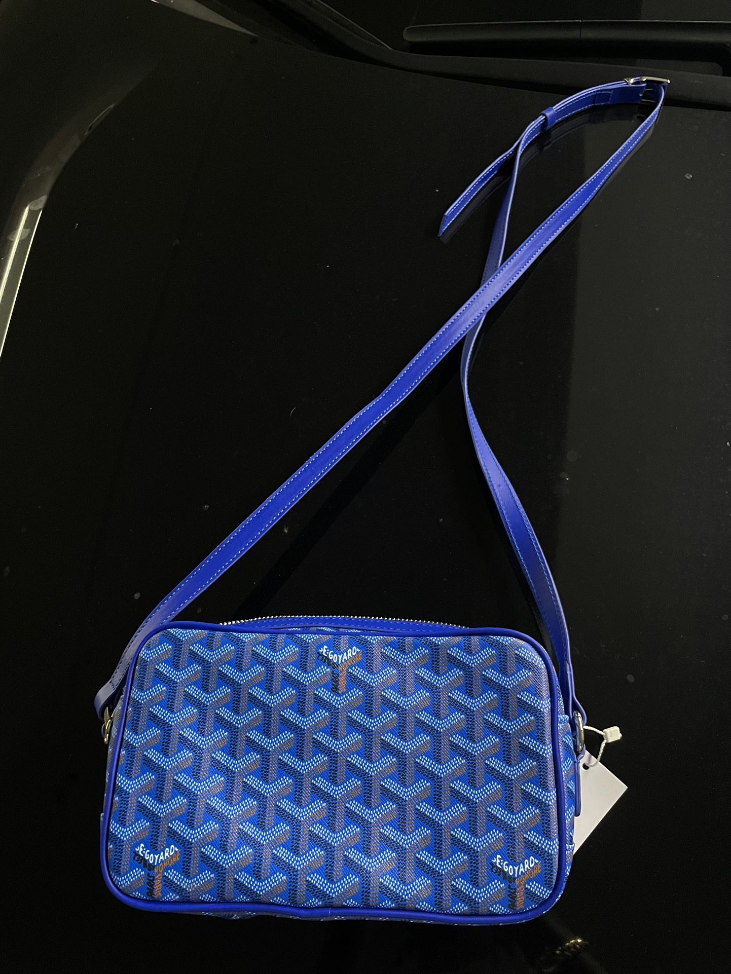 Goyard 2023 Goyardine Sac Cap Vert w/Tags - Blue Crossbody Bags, Handbags -  GOY36344
