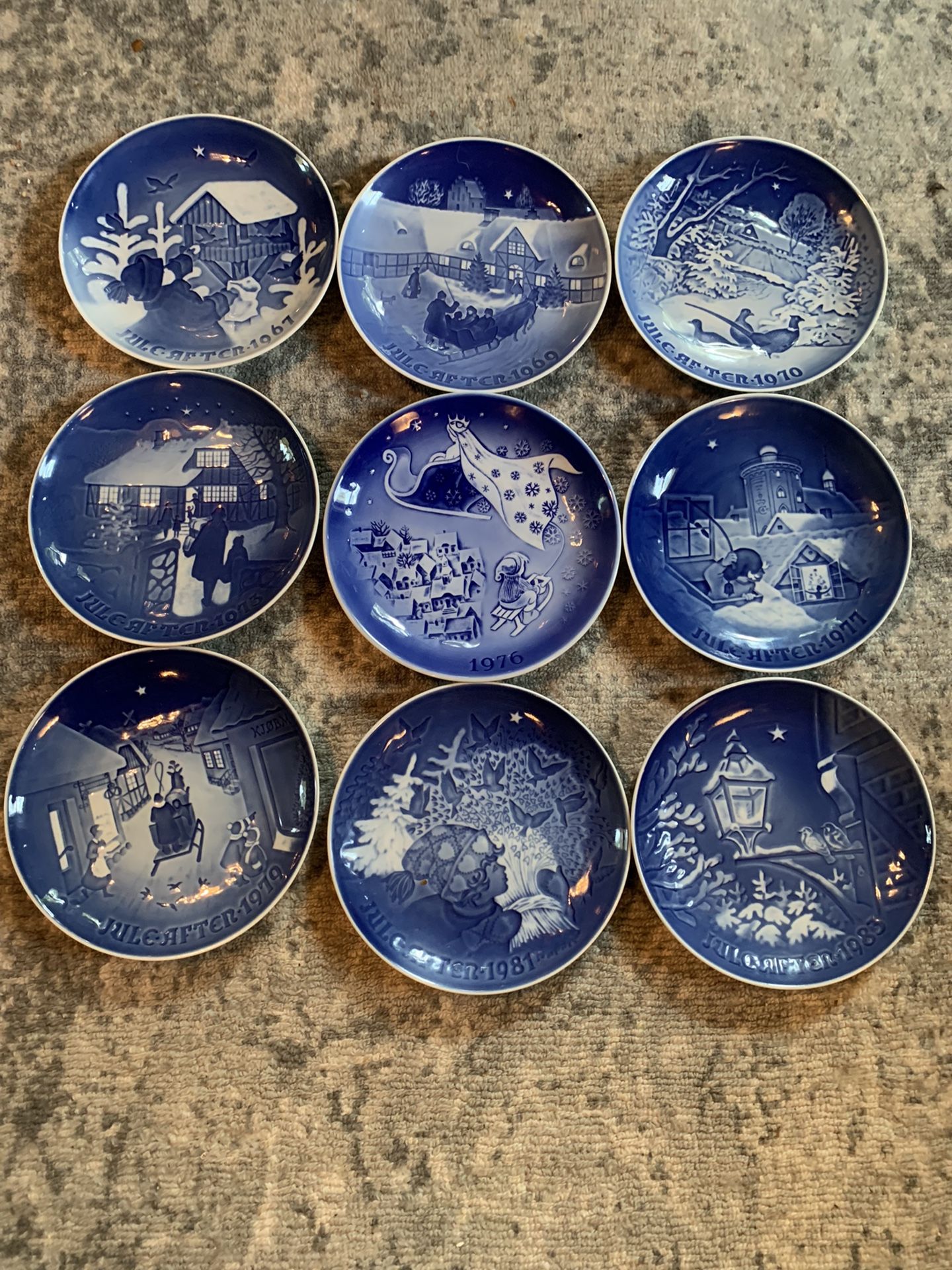 Bing & Grondahl /Royal Copenhagen Christmas Plates Collectibles