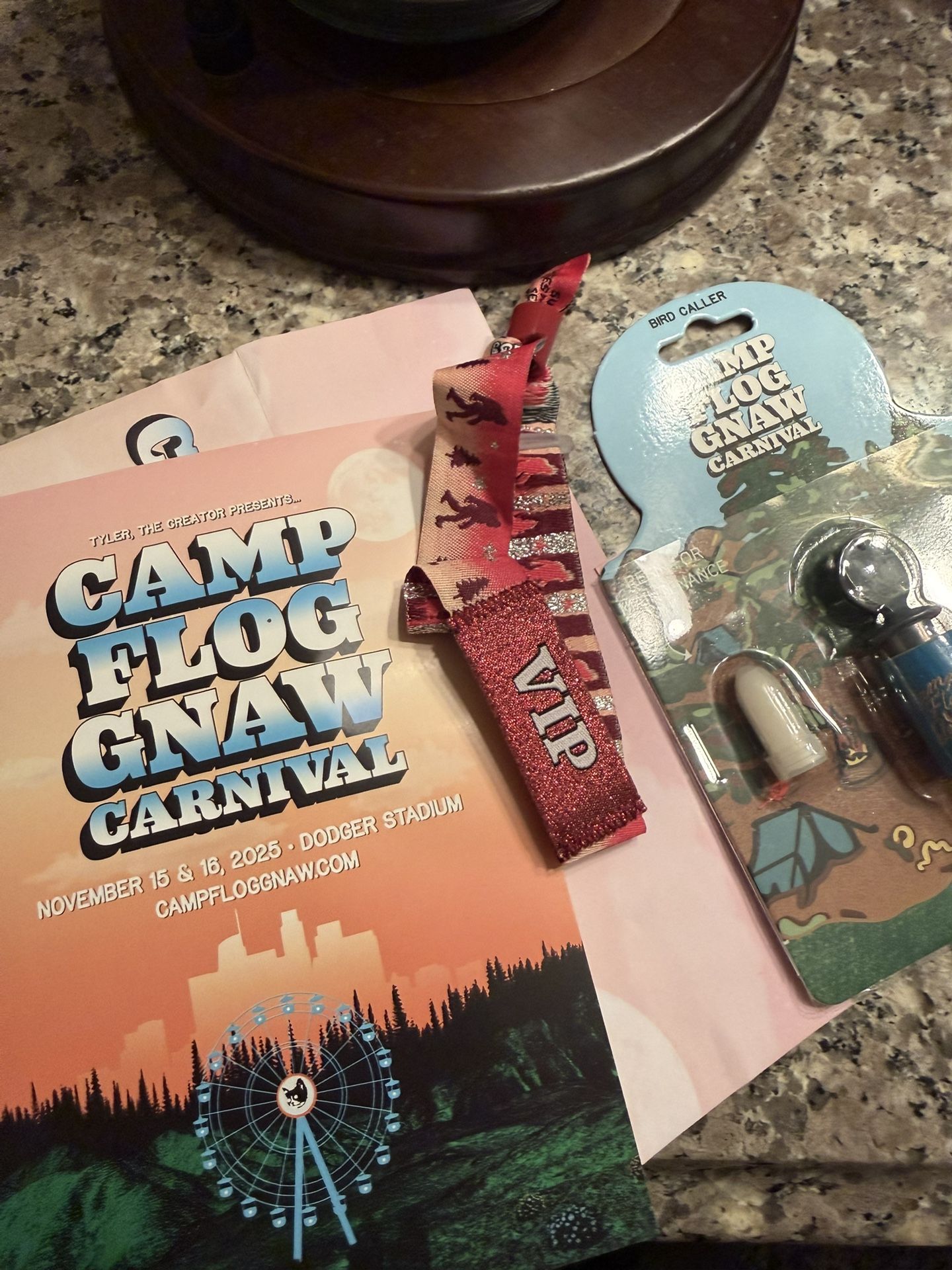 Camp Flog Gnaw VIP 