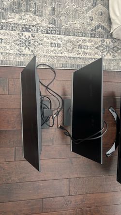 HP Monitors 24” x 2 monitors