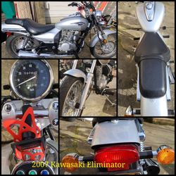 2007 125cc Kawasaki Eliminator Motorcycle