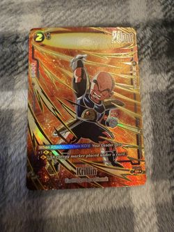 Bandai Dragon Ball Super Krillin Earthling/Planet Namek SR Holo FS12-03