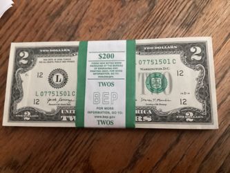 2 DOLLAR BILLS