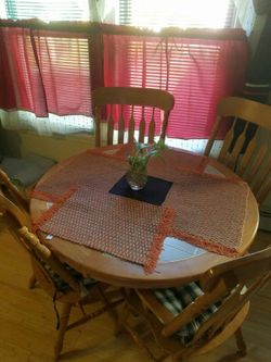 Dining table with 4 chairs