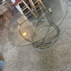 Glass Coffee Table Set