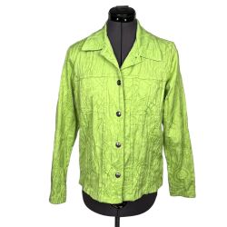 Keren Hart Women's Textured Button-Front Lightweight Jacket Size S