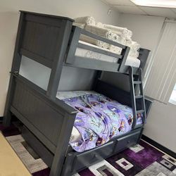 New Twin Full Full Bunk bed 