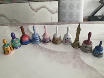 72 Assorted Bells From All Over The United States
