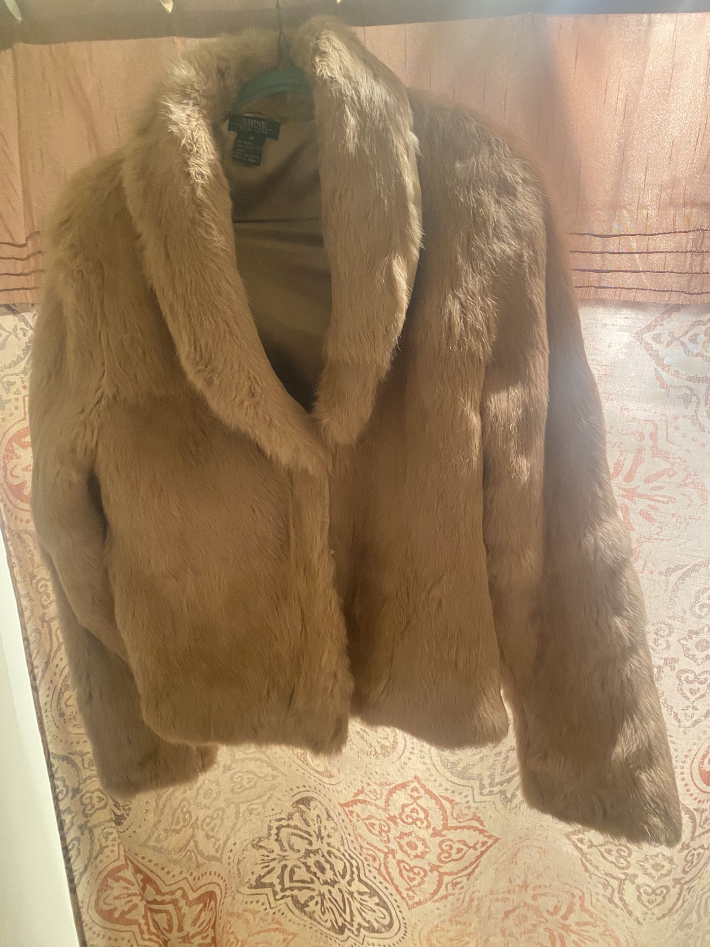 Shine New York Authentic Fur Coat