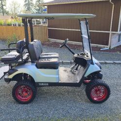 2019 yamaha lifted 4 seater golf cart utv atv atc sxs