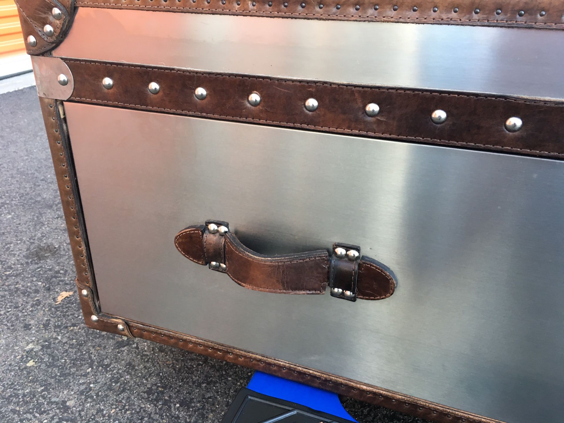 Restoration Hardware Mayfair Steamer coffee table for Sale in Monroe, WA -  OfferUp